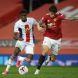 Crystal Palace forward Wilfried Zaha inspired his side's win at Manchester United