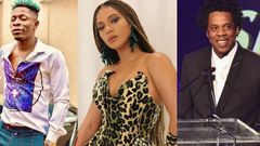 Shatta Wale, Beyonce and Jay Z
