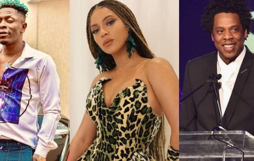 Shatta Wale, Beyonce and Jay Z