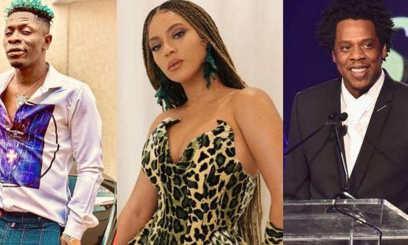 Shatta Wale, Beyonce and Jay Z