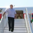 Lukashenko arrived in the Black Sea resort of Sochi, where Putin has a residence, making his first foreign trip since the election