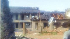 Angry youth burn down pastors' buildings because 7 men can't find their penises