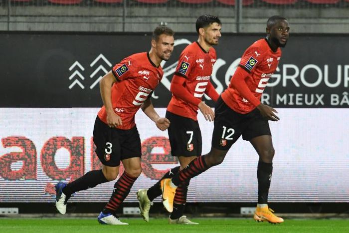 Damien Da Silva and Nayef Aguerd got the goals as Rennes came from behind to beat Brest 2-1 in Ligue 1 on Saturday