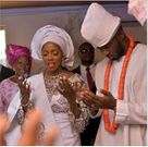 Tiwa Savage and Tee-Billz at their famous wedding back in 2013