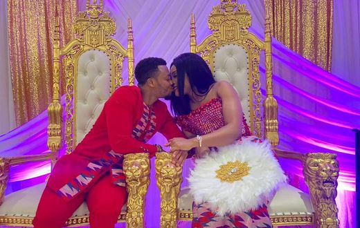 Baby Blanche finally ties the knot