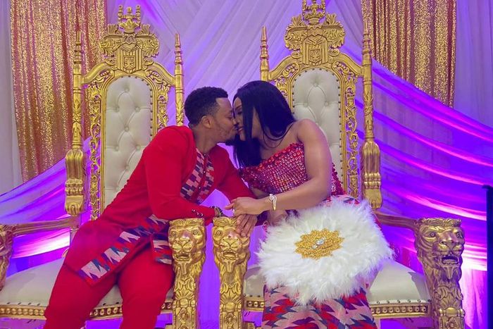 Baby Blanche finally ties the knot