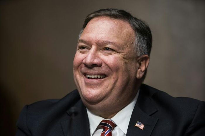 Secretary of State Mike Pompeo tells the Senate Foreign Relations Committee that he hopes to end Sudan's designation as a state sponsor of terrorism