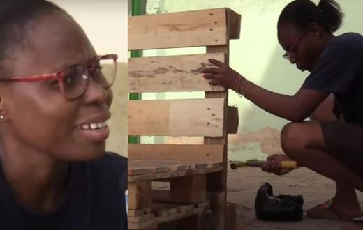 Ghanaian female journalist who quit to practice carpentry reveals her motivation