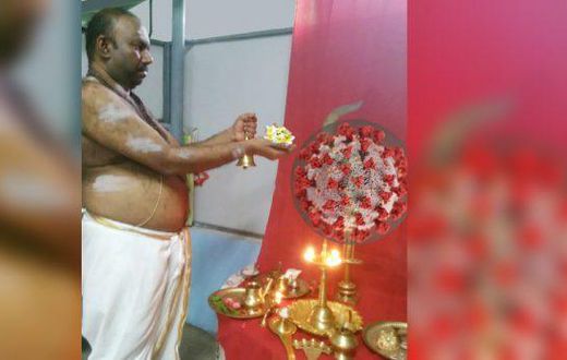 People are now worshiping coronavirus goddess for protection against infection