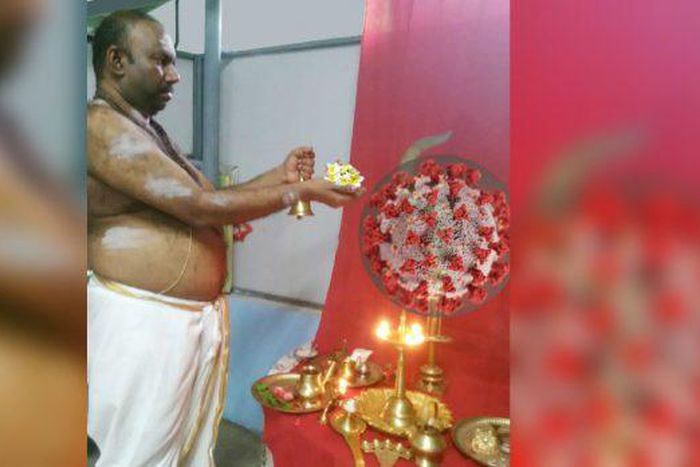 People are now worshiping coronavirus goddess for protection against infection