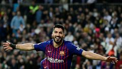 Luis Suarez's move from Barcelona to Atletico Madrid was confirmed on Wednesday