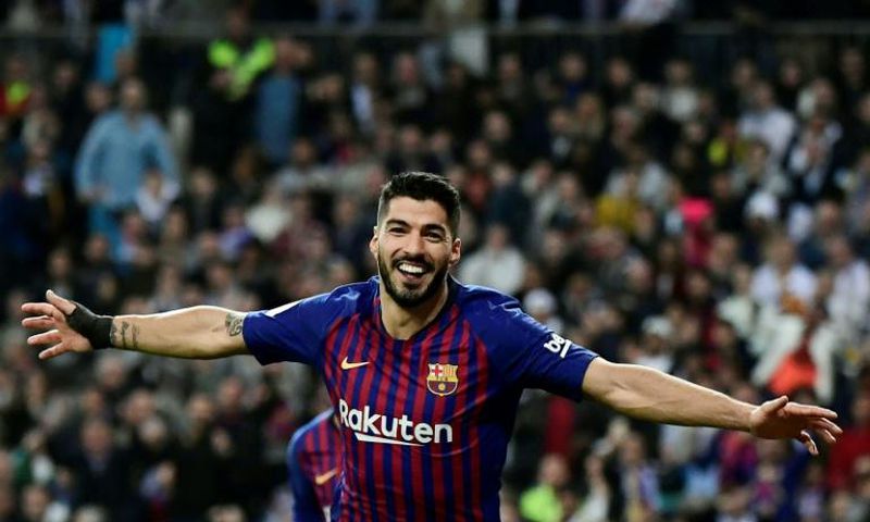 Luis Suarez's move from Barcelona to Atletico Madrid was confirmed on Wednesday