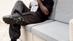 Sarkodie and son