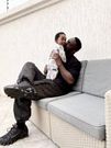 Sarkodie and son