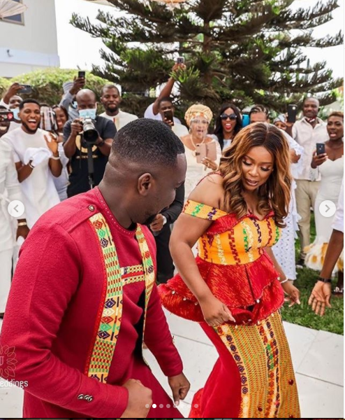 Joe and Selasie dancing