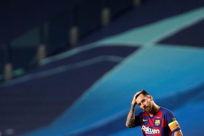 Lionel Messi indicated he wants to leave Barcelona after their Champions League humiliation at the hands of Bayern Munich