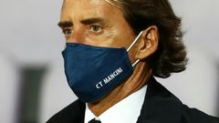 'No disrespect intended': Italy coach Roberto Mancini apologises for Covid cartoon.
