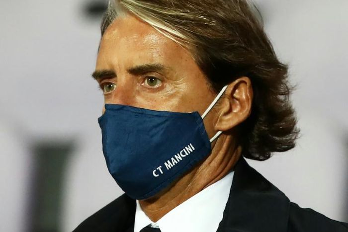 'No disrespect intended': Italy coach Roberto Mancini apologises for Covid cartoon.