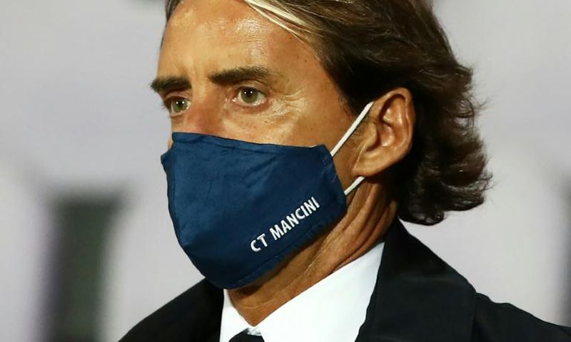 'No disrespect intended': Italy coach Roberto Mancini apologises for Covid cartoon.