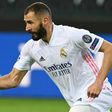 Karim Benzema was happer after scoring against Borussia Moenchengladbach