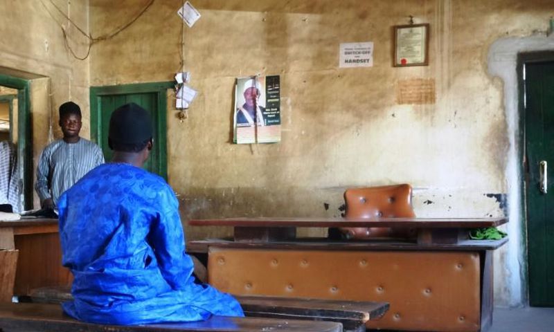 Sharia courts, like this one in Bauchi in northern Nigeria, run parallel to state and federal justice system