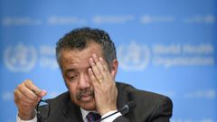 'It's sobering to think that six months ago, when you recommended I declare a(n emergency), there were less than 100 cases and no deaths outside China,' said WHO chief Tedros