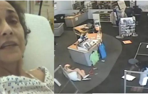 Customer throws woman, breaks her leg after being told to wear mask (video)