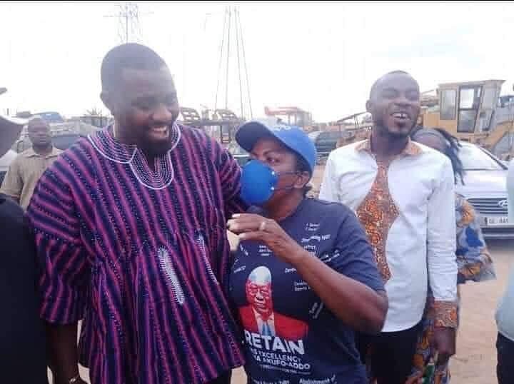 John Dumelo and Lydia Alhassan