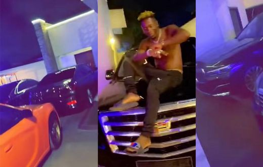 Shatta Wale cars and mansion