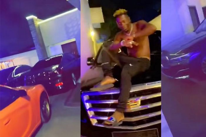 Shatta Wale cars and mansion