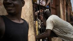 Bamako Central Prison was designed for 400 inmates but currently holds 2,100