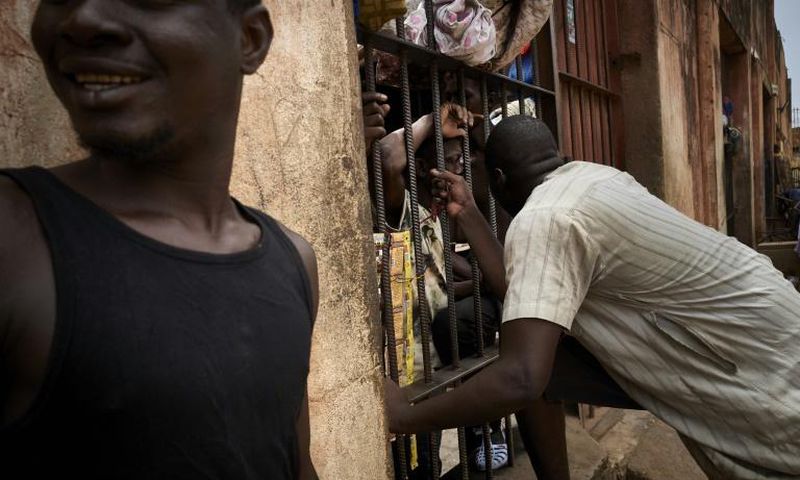 Bamako Central Prison was designed for 400 inmates but currently holds 2,100