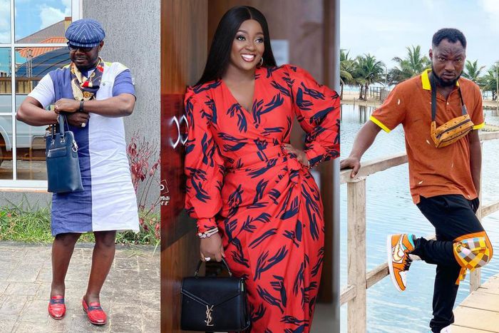 Funny Face and Osebo clash over Jackie Appiah