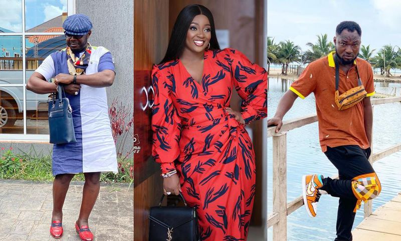Funny Face and Osebo clash over Jackie Appiah