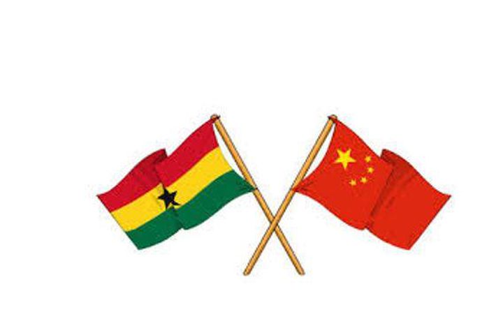 Ghana-China flags