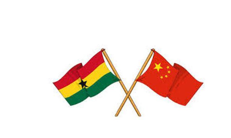 Ghana-China flags