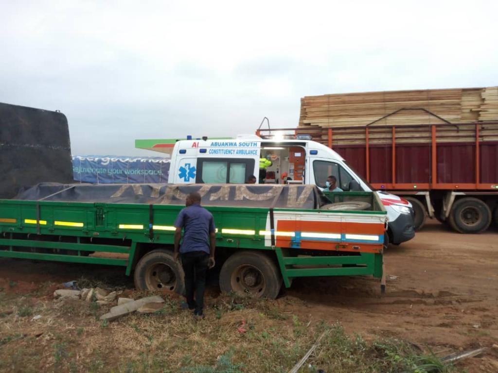 Gory accident at Kyekyewere