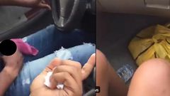 “Don’t do that!” - Female passenger screams as driver brings out erect joystick and  masturbates (video)