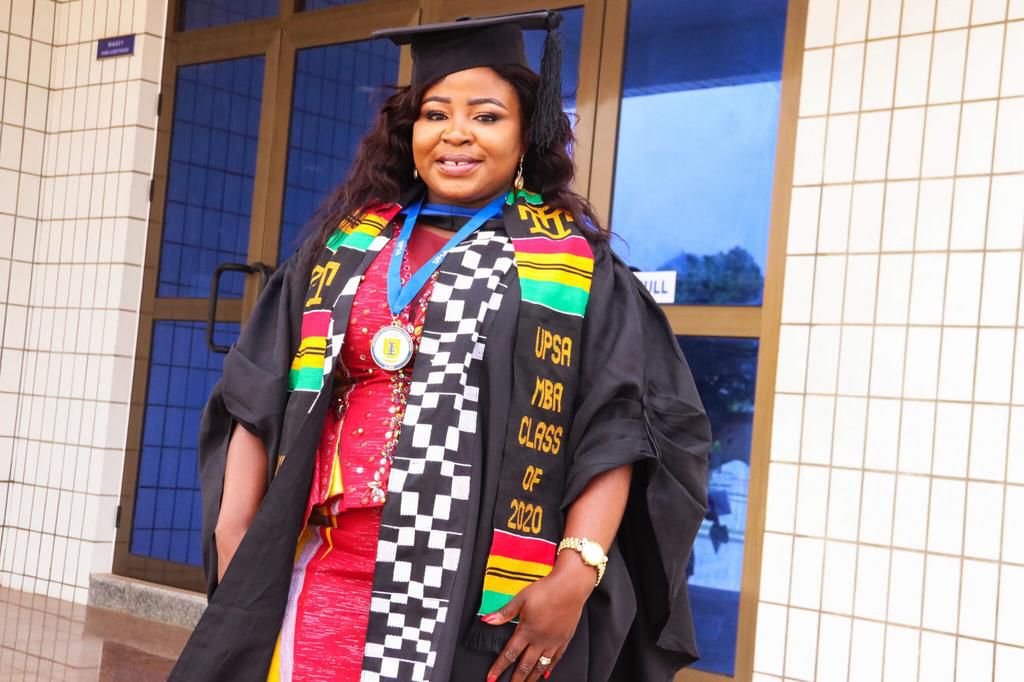 UPSA's Best Graduating Graduate Student Vincentia Fosuaa bags multiple awards