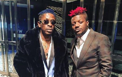 Shatta Wale and Pope Skinny