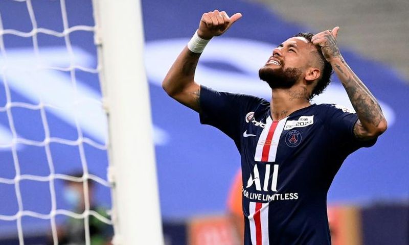 Neymar is for once fit going into a crunch Champions League knockout game for Paris Saint-Germain