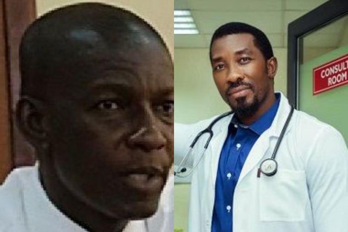 Alex Asante and Dr Pambo