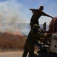 Blazes sparked by fire bombs floated across the Gaza border on balloons have caused damage to crops in southern Israel