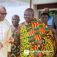 John Mahama and Otumfuo Osei Tutu II