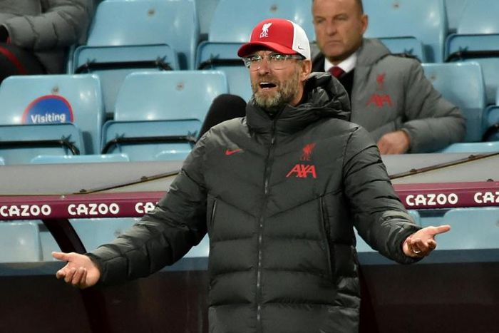 Jurgen Klopp's Liverpool were thrashed 7-2 by Aston Villa
