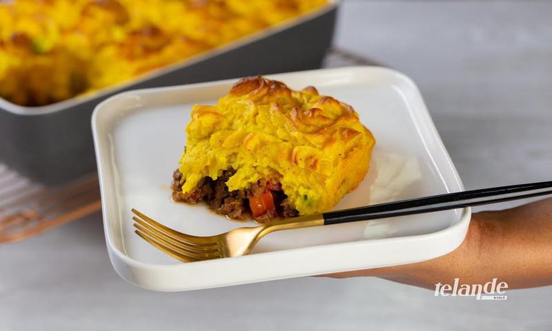Sweet potato sheperd's pie