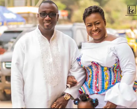 Oheneyere Gifty Anti and her husband