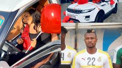 Ghana midfielder Patrick Twumasi gifts wife Ranger Rover on her birthday