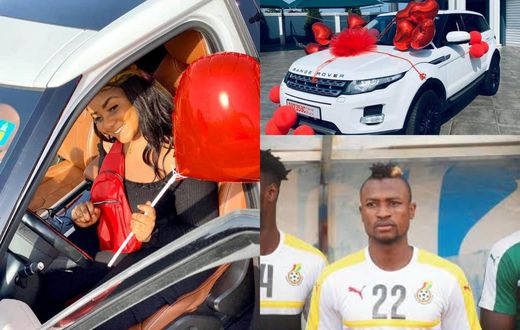 Ghana midfielder Patrick Twumasi gifts wife Ranger Rover on her birthday