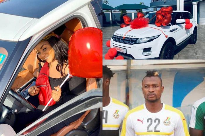 Ghana midfielder Patrick Twumasi gifts wife Ranger Rover on her birthday